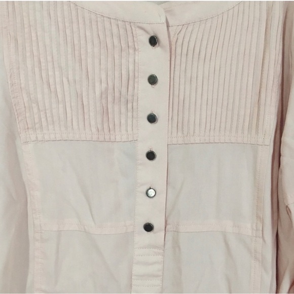 SUNDANCE BLOUSE TOP PINK FLOWY SIZE M - Picture 6 of 11